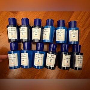 Luxury Bath Bundle - 12 Acqua Di Parma Blu Mediterraneo